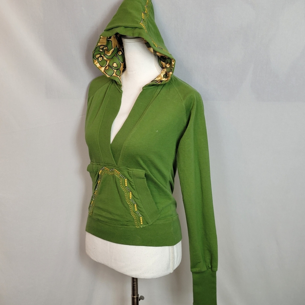 Soul Of Fashion Green Hoodie Size Small - Picture 8 of 16